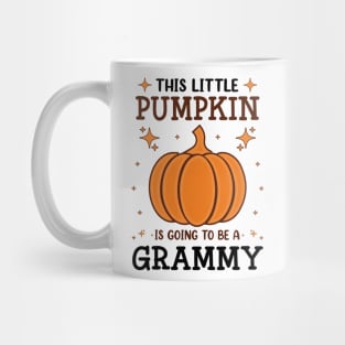 Grammy Little Pumpkin Pregnancy Announcement Halloween Mug